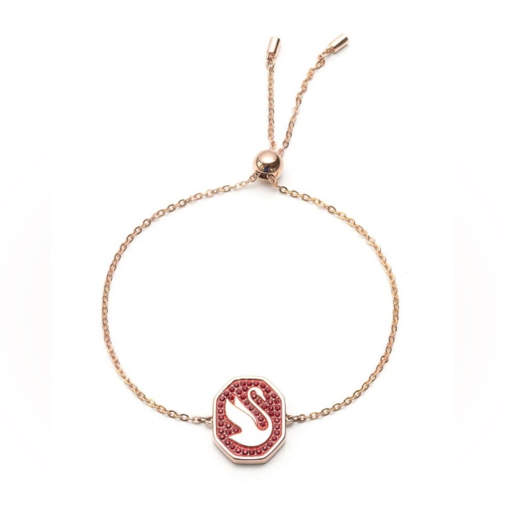 NWT, Swarovski, Swan Adjustable  Bracelet